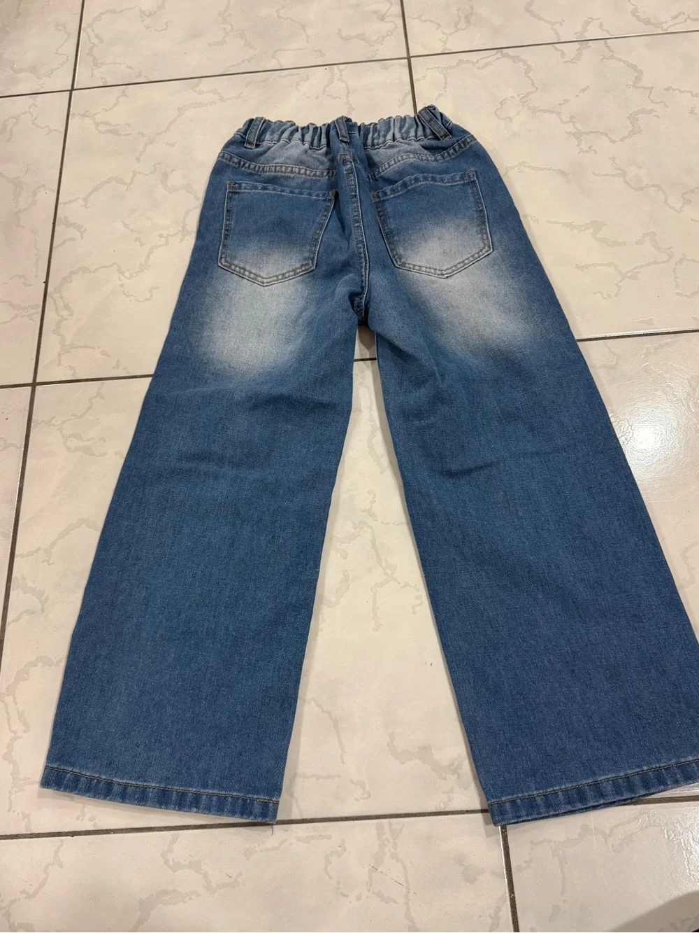 Pink Ripped Jeans Size 9 Girl's NWOT